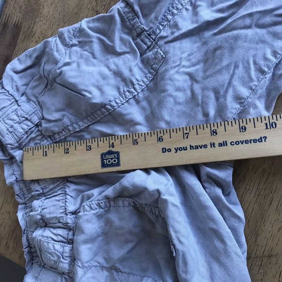 bella dahl girl cargo pants gray 8 - Picture 6 of 7